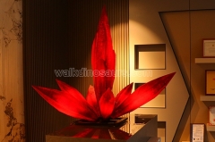 Fiberglass Glowing Crystal Shape Decoration