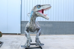 Fiberglass Dinosaur Velociraptor