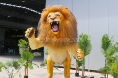 Standing Animatronic Lion