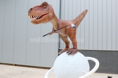 Animatronic Dinosaur for Golf Course