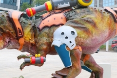 Animatronic T-rex with Armour