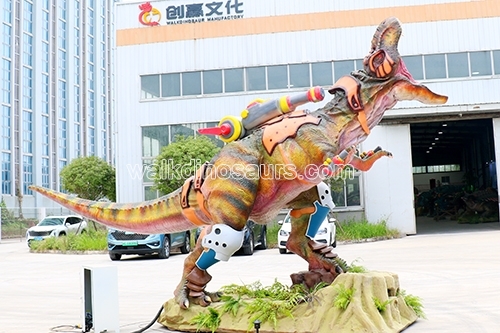 Animatronic T-rex with Armour