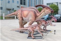 Animatronic Parasaurolophus