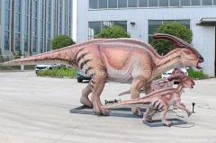 Animatronic Parasaurolophus