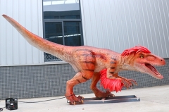 Red Animatronic Velociraptor