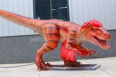 Red Animatronic Velociraptor