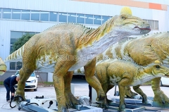 Animatronic Edmontosaurus