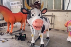 Animatronic Farm Animal Milk Cow