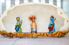 Animatronic Dinosaur Band