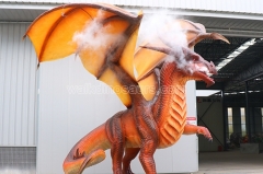 Animatronic Fire Dragon