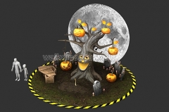 Halloween Immersive Scenes