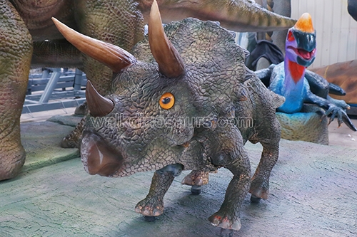 Robotic Baby Dinosaur Triceratops