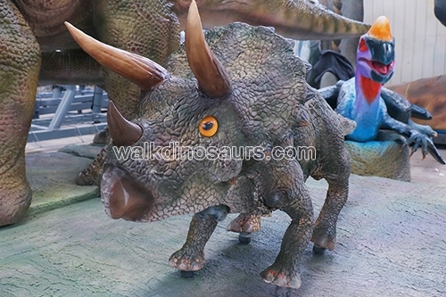 Robotic Baby Dinosaur Triceratops