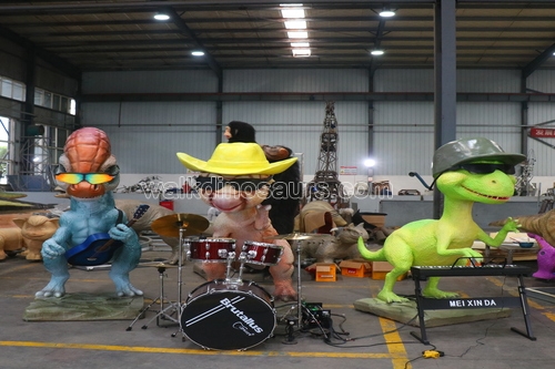 Animatronic Dinosaur band