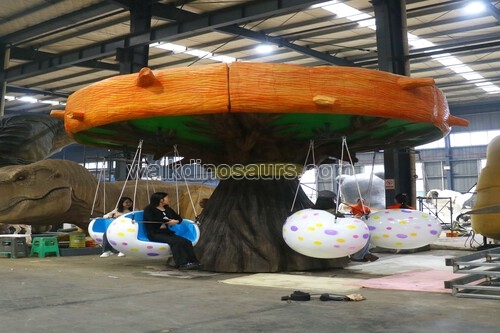 Animatronic Tree house shaped Swing