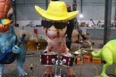 Animatronic Dinosaur band