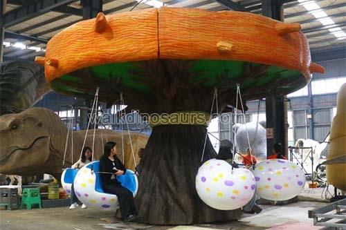 Animatronic Tree house shaped Swing