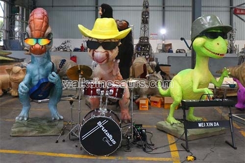 Animatronic Dinosaur band