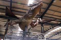 Dinosaurio del parque de atracciones más popular