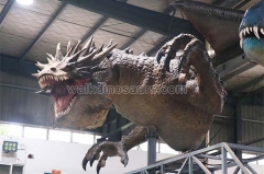 Dinosaurio del parque de atracciones más popular