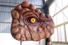 Dinosaurio del parque de atracciones más popular
