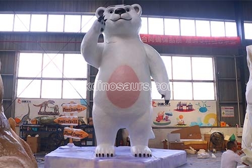 Dinosaurio del parque de atracciones más popular