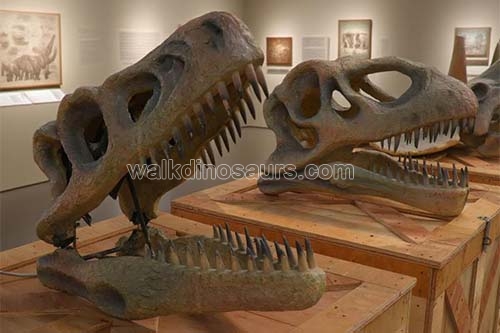 Dinosaurio del parque de atracciones más popular