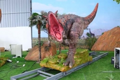 Animatronic Sliding with Track Carnotaurus