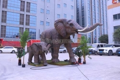 Dinosaurio del parque de atracciones más popular