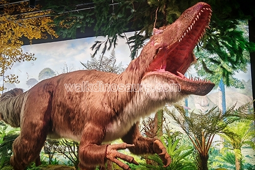 Dinosaurio del parque de atracciones más popular