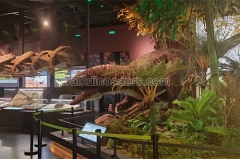 Dinosaurio del parque de atracciones más popular