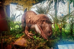 Dinosaurio del parque de atracciones más popular