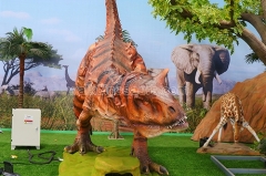 Dinosaurio del parque de atracciones más popular