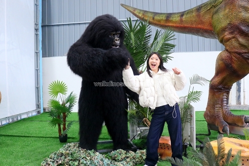 Dinosaurio del parque de atracciones más popular