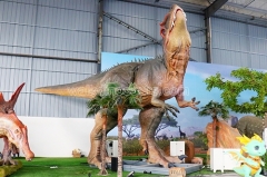 Dinosaurio del parque de atracciones más popular