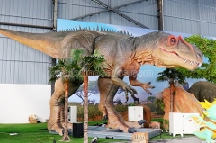 Dinosaurio del parque de atracciones más popular