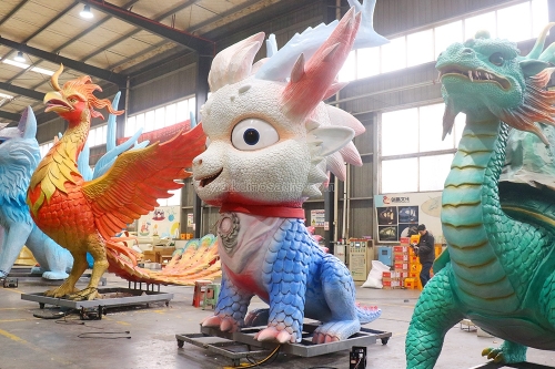 Dinosaurio del parque de atracciones más popular