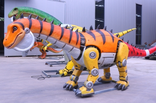 Dinosaurio del parque de atracciones más popular