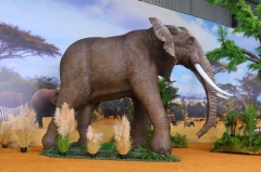 Customized Giant Realistic Moving Animatronic Elephant Model for Theme Parks & Zoo Exhibitions