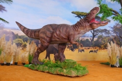 Factory Custom Life Size Animatronic T-Rex Dinosaur Model Realistic Animated T-Rex For Theme Park Project