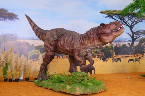 Factory Custom Life Size Animatronic T-Rex Dinosaur Model Realistic Animated T-Rex For Theme Park Project