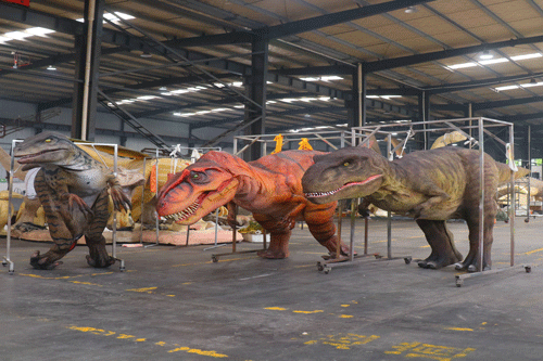 Dinosaurio T-Rex animatrónico en venta | Robot servo a tamaño real