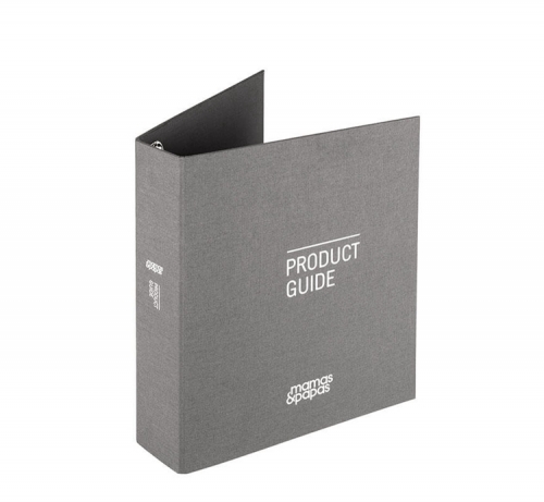 Cardboard File Box Ring Binder With Custom Printing