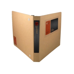 Wholesale Customized 3 Ring Binder Box With Debossed Effect