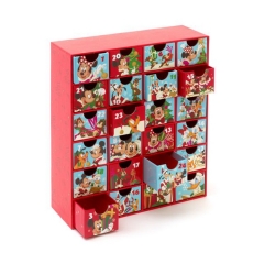 Printed Design Drawer Cardboard Packaging Custom Advent Calendar Box