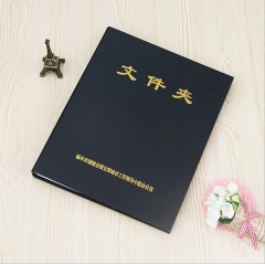 High Quality Embossing Logo A3 A4 Ring Binder File Folder