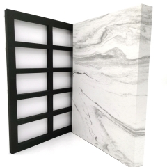 Different Kinds Of Marble TIle Sample Ring Binder