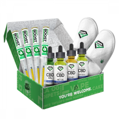 Custom Packaging White Paper Drawer CBD Gift Box For Glass Dropper Bottle With Logo