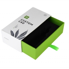 Custom Packaging Box For Glass Dropper Bottle CBD Oil Box With Childproof design