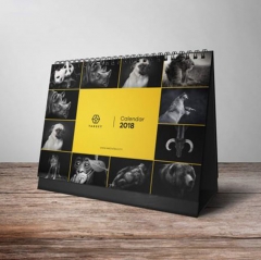 New Product Ideas Cardboard Calendar With Logo Printing